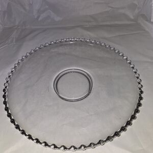 Vintage Imperial Glass Candlewick float bowl or serving platter